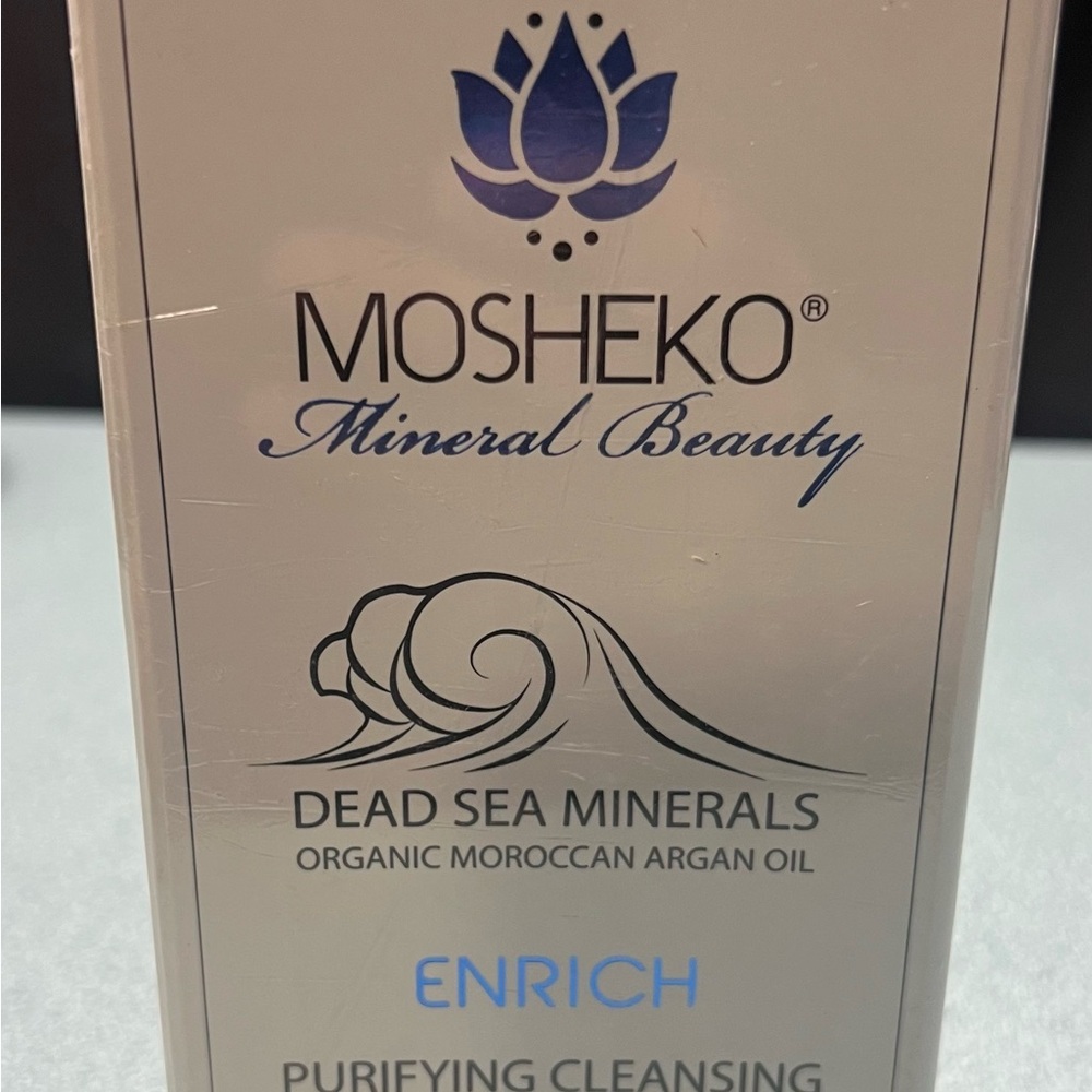 MOSHEKO MINERAL BEAUTY DEAD SEA MINERALS, ENRICH PURIFYING CLEANSING TONER MILK
